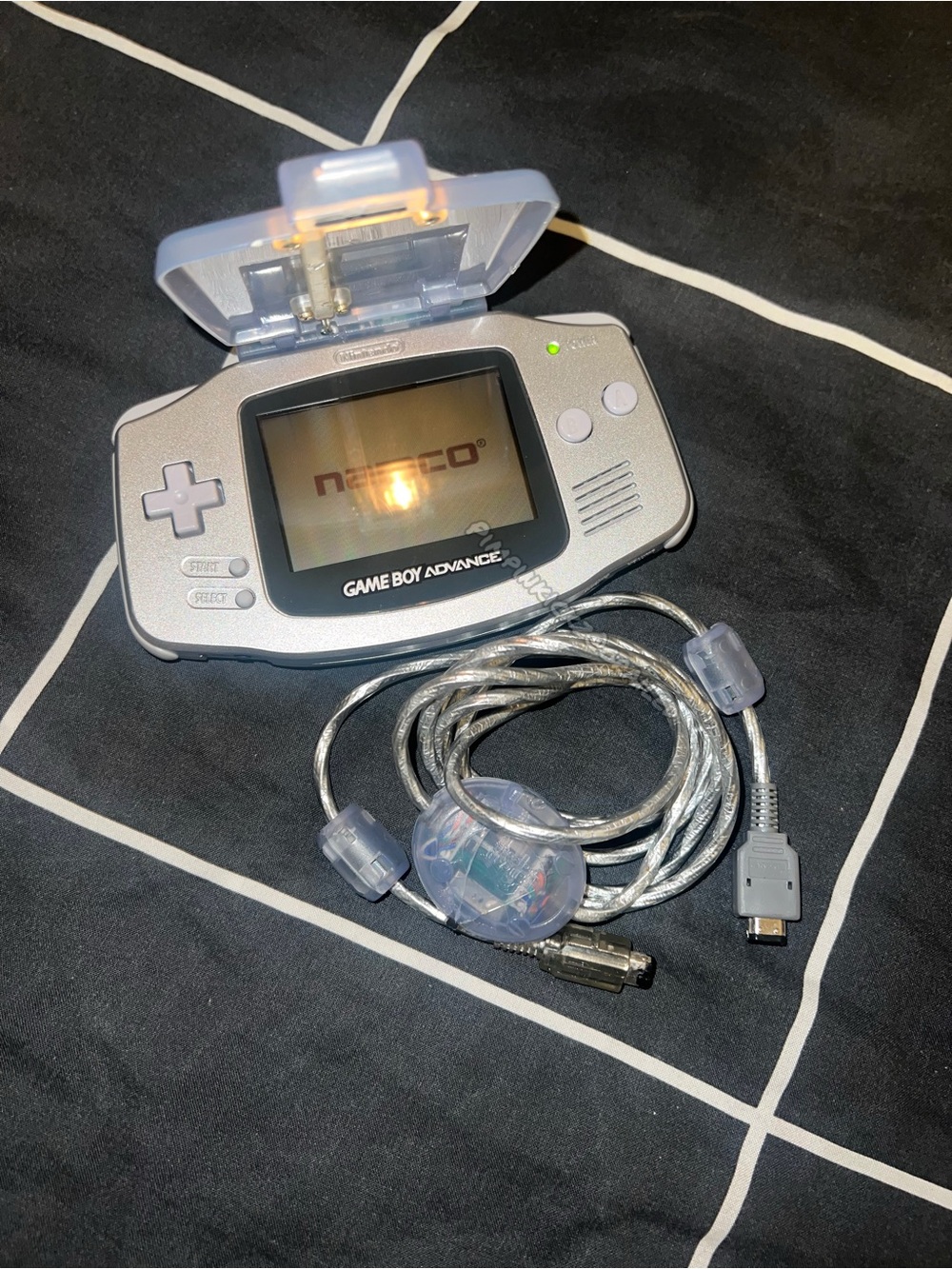 Nintendo Gameboy advance game link cable + light attachment from pelican.